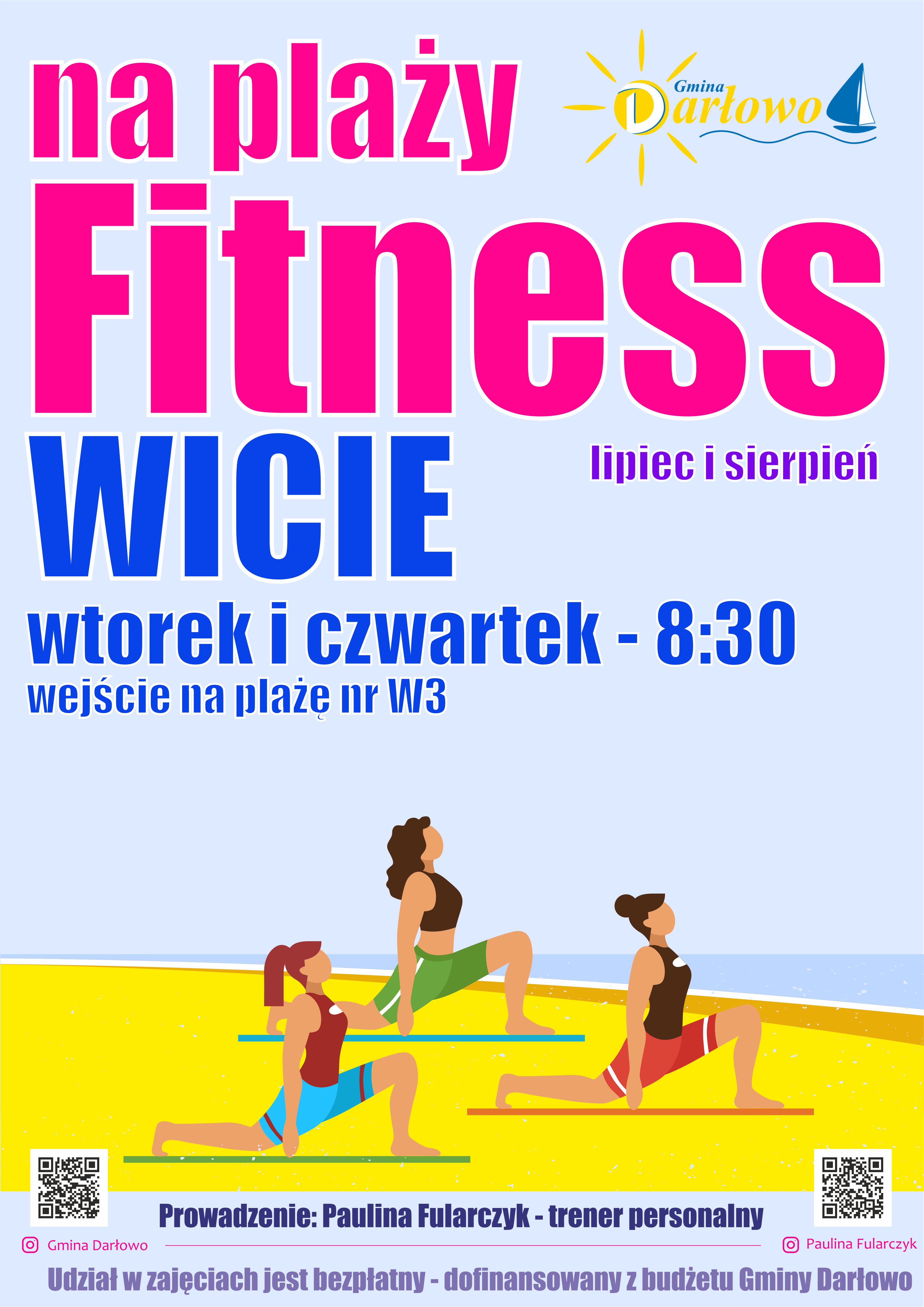 fitness na plaży wicie 2026